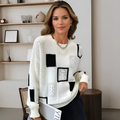 Margot™| Patchwork Sweater